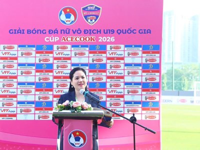 Khai mạc Giải bóng đá nữ vô địch U19 quốc gia 