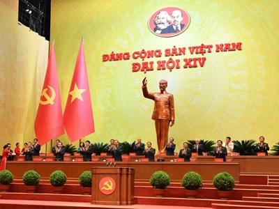 Sáng nay khai mạc Đại hội đại biểu toàn quốc lần thứ XIV của Đảng