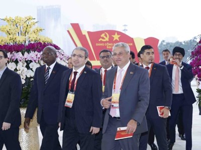 Nhiều đối tác quốc tế gửi thư chúc mừng Đại hội XIV của Đảng