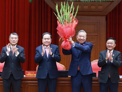 Trung ương thống nhất tuyệt đối bầu đồng chí Tô Lâm giữ chức Tổng Bí thư Ban Chấp hành Trung ương Đảng khóa XIV