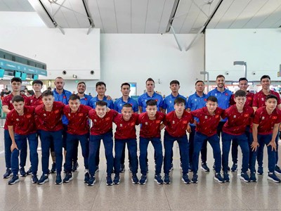 Đội tuyển futsal Việt Nam lên đường sang Indonesia dự VCK futsal châu Á 2026