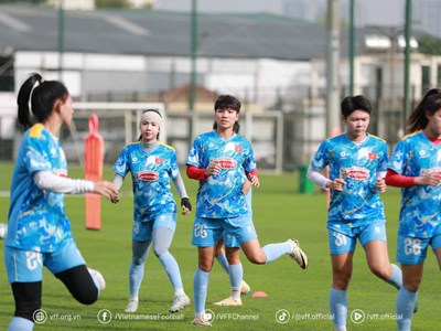 Đội tuyển nữ Việt Nam hướng tới VCK châu Á 2026 với tinh thần quyết tâm cao nhất