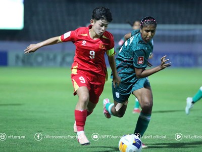 U20 nữ Việt Nam thắng Bangladesh, nhận thưởng nóng 300 triệu đồng