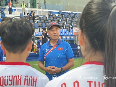 HLV Okiyama Masahiko: “Gặp U20 nữ Nhật Bản giúp chúng tôi rút ra nhiều kinh nghiệm”