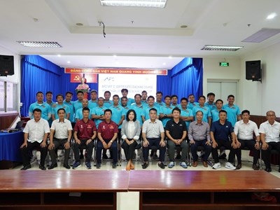 Bế mạc khóa học HLV chứng chỉ ‘C’ AFC/VFF