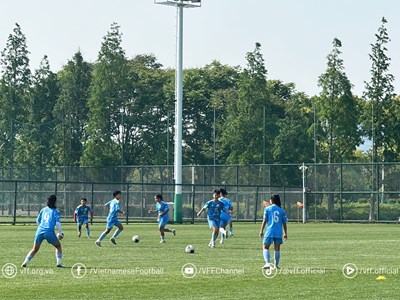 U17 nữ Việt Nam sẵn sàng gặp Thái Lan trận ra quân giải châu Á
