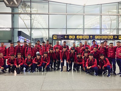 U17 Việt Nam xuất phát sang Ả Rập Xê Út, bước vào hành trình tại VCK U17 châu Á 2026
