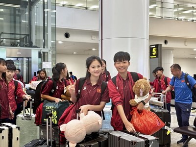U17 nữ Việt Nam trở về nước sau hành trình đáng nhớ tại VCK châu Á 2026