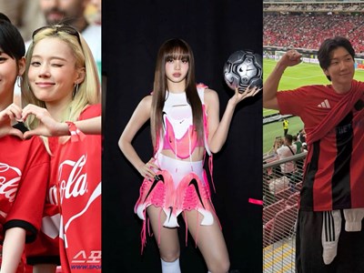 Dàn sao K-pop Lisa, Karina, Winter, Seunghoon “đổ bộ” ngày hội bóng đá lớn nhất hành tinh