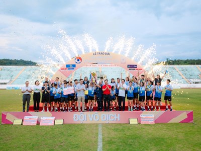 Bế mạc Giải bóng đá nữ vô địch U16 quốc gia 2026