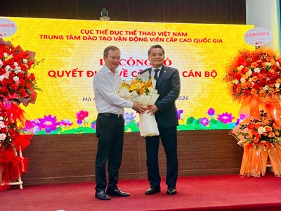Trung tâm Đào tạo vận động viên cấp cao quốc gia dồn lực cho ASIAD 2026