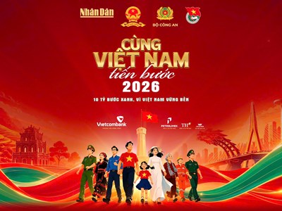 Sáng 30.8, cả nước đồng loạt đi bộ “Cùng Việt Nam tiến bước”, hướng tới 10 tỉ bước xanh