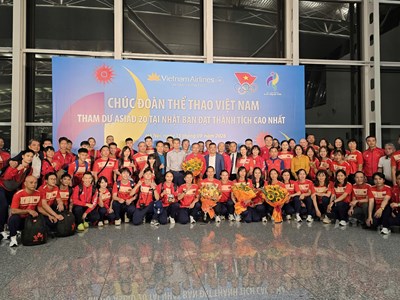 Đại quân Thể thao Việt Nam lên đường chinh phục đấu trường ASIAD
