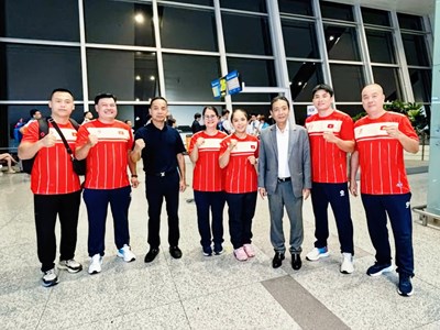 Động viên Cầu mây, MMA trước giờ lên đường dự ASIAD 20