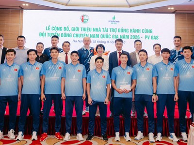 Bóng chuyền nam Việt Nam tăng tốc cho thử thách tại ASIAD 20