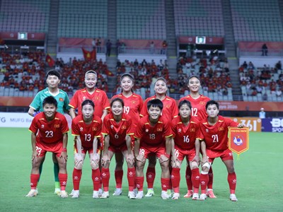 ĐT nữ Việt Nam giành vé tứ kết ASIAD 2026, chạm trán Trung Quốc
