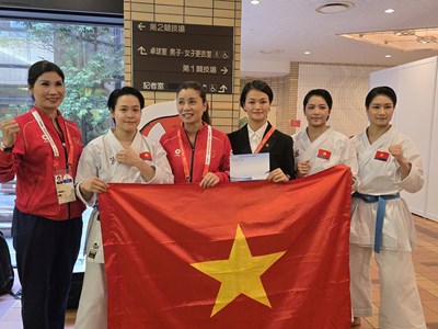 Karate mang HCV đầu tiên về cho Thể thao Việt Nam tại ASIAD 20