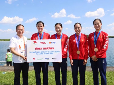 Những tay chèo “nhỏ bé” và tấm HCĐ của ý chí Việt Nam