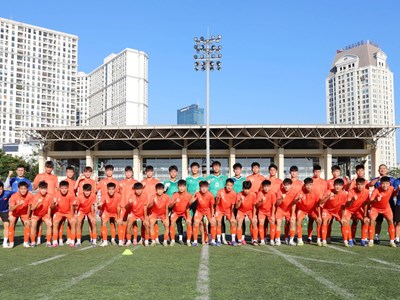U15 Việt Nam tăng tốc chuẩn bị cho FIFA U15 World Cup & Festival 2026