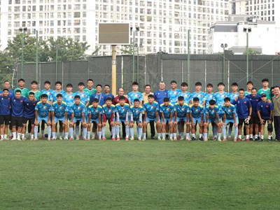 U17 Việt Nam được tiếp thêm động lực trước thềm World Cup 2026