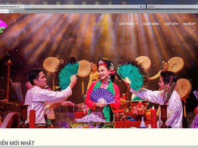 Ra mắt website mở rộng quảng bá nghệ thuật chèo truyền thống