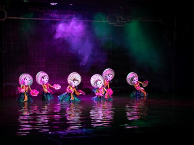 Kể chuyện Hoàng thành Thăng Long qua ngôn ngữ nghệ thuật múa rối nước