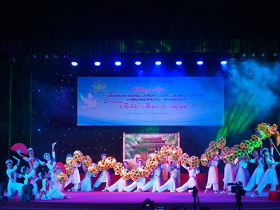 Khai mạc Chung khảo Liên hoan Đồng ca, hợp xướng và Múa tập thể Thiếu nhi Thủ đô năm 2024