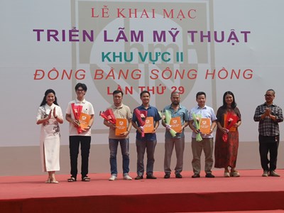 Triển lãm Mỹ thuật khu vực II Đồng bằng sông Hồng lần thứ 29 