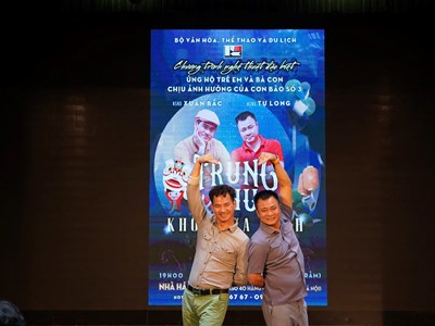 Nhà hát Kịch Việt Nam tổ chức chương trình Trung thu ủng hộ đồng bào vùng bão, lũ