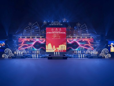 Cầu truyền hình trực tiếp kỷ niệm 70 năm  sự kiện tập kết ra Bắc tại điểm cầu Hải Phòng 