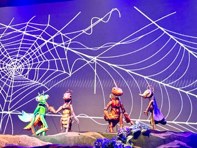 Dựng thành công “Dế mèn phiêu lưu ký” trên sân khấu múa rối