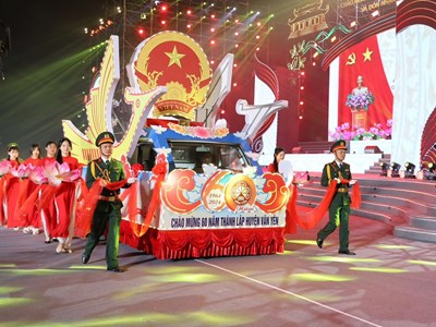 Yên Bái: Tưng bừng Lễ Kỷ niệm 60 năm Ngày thành lập huyện Văn Yên