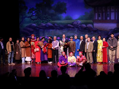 Nhà hát Chèo Việt Nam khai xuân vở chèo cổ “Lưu Bình – Dương Lễ”