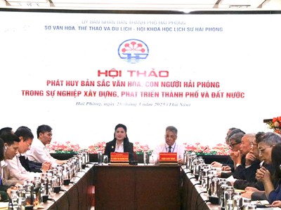 Phát triển bản sắc văn hoá, con người Hải Phòng trong thời kì mới