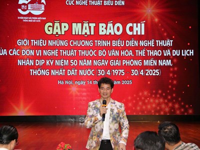 “Bữa tiệc” nghệ thuật chào mừng ngày thống nhất đất nước