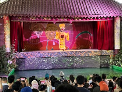 Thêm điểm diễn thưởng thức nghệ thuật múa rối tại Hoàng Thành Thăng Long