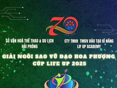 Gần 700 vận động viên sẽ tranh tài vũ đạo giải trí tại Hải Phòng