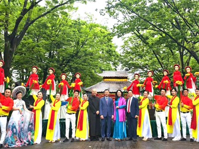 Nhà hát Múa rối Thăng Long tạo ấn tượng đẹp với khán giả Nhật Bản