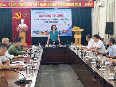 Hải Phòng: Tổ chức giải Vô địch các Câu lạc bộ Khiêu vũ thể thao quốc gia năm 2025