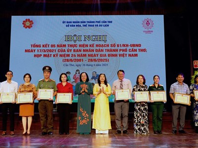 Cần Thơ: Sôi nổi các hoạt động chào mừng Ngày Gia đình Việt Nam