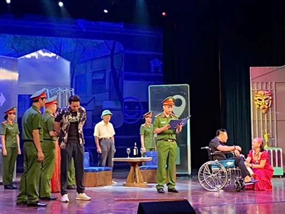 Nỗ lực đưa hình tượng chiến sĩ công an nhân dân đến gần công chúng