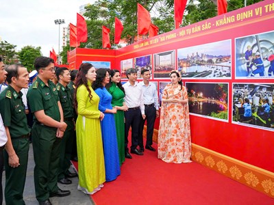 Triển lãm “Hải Phòng - Hội tụ bản sắc, khẳng định vị thế, kiến tạo tương lai”