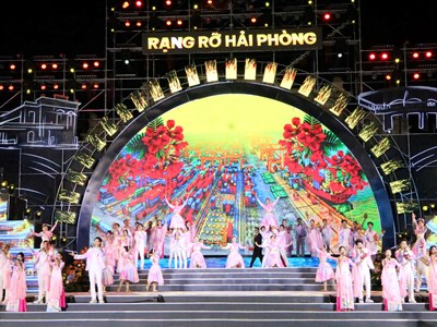 Chương trình nghệ thuật đặc sắc chào mừng thành phố Hải Phòng mới