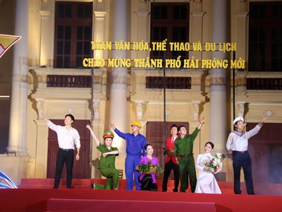 Đặc sắc chương trình nghệ thuật “Hải Phòng chào ngày mới”
