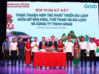Hải Phòng bắt tay Grab phát triển du lịch số, quảng bá ẩm thực địa phương