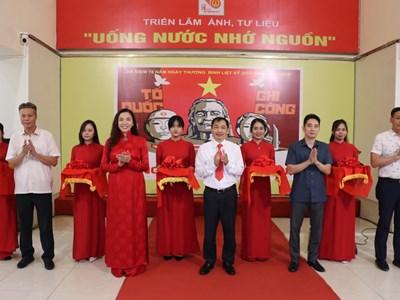 Triển lãm ảnh, tư liệu “Uống nước nhớ nguồn” kỷ niệm Ngày Thương binh - Liệt sĩ