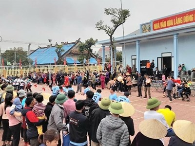 Hoàn thiện thiết chế văn hóa, nâng cao đời sống tinh thần người dân