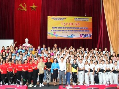 Tập huấn phòng, chống đuối nước và tổ chức hoạt động TDTT cho thanh, thiếu nhi dịp hè