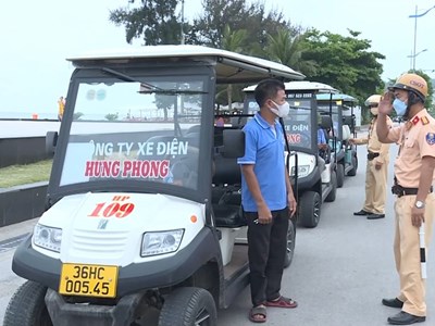 Yêu cầu lái xe điện thực hiện 4 "không"