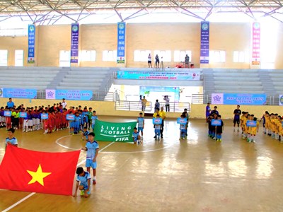 Khai mạc giải bóng đá U10 toàn quốc